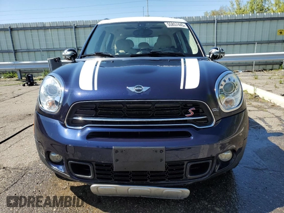 2015 MINI Countryman S with VIN WMWZC5C54FWP42794, listed as a Copart auction lot 55857445 with Not Provided miles and Clean Title. Bid and sale history available at DreamBid. Image 5.