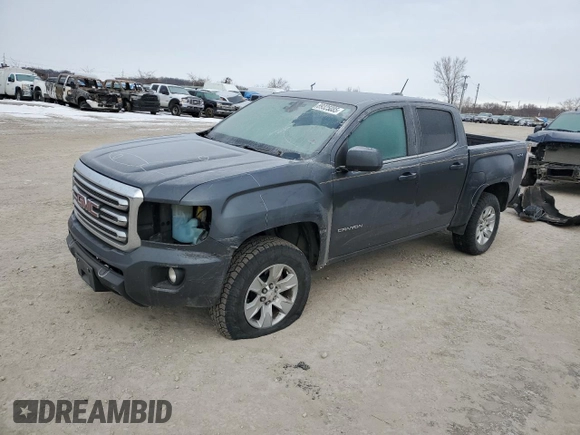 2016 GMC Canyon 4WD SLE with VIN 1GTG6CE3XG1180500, listed as a Copart auction lot 89325085 with 191,577 mi miles and Salvage Title. Bid and sale history available at carsss.com. Image 1.