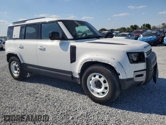 2023 Land Rover Defender S with VIN SALEJ7EX5P2110681, listed as a Copart auction lot 41668255 with 24,668 mi miles and Non repairable. Bid and sale history available at DreamBid. Image 4.