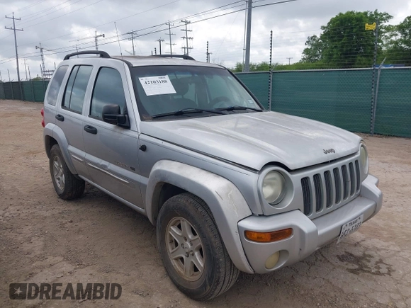 2003 Jeep Liberty Limited with VIN 1J4GK58K23W633722, listed as a IAAI auction lot 42103188 with 207,645 mi miles and . Bid and sale history available at carsss.com. Image 1.