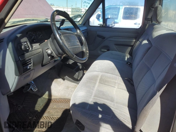 1994 Ford F-150 with VIN 1FTEF15N5RNA19027, listed as a Copart auction lot 81409934 with 230,644 mi miles and Salvage Title. Bid and sale history available at carsss.com. Image 7.
