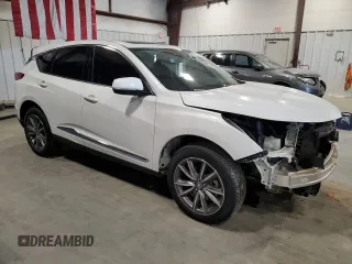 2021 Acura RDX Technology with VIN 5J8TC1H57ML017653, listed as a Copart auction lot 88155785 with 29,536 mi miles and Salvage title. Bid and sale history available at DreamBid. Image 4.