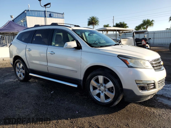 2015 Chevrolet Traverse LTZ z VIN 1GNKRJKD0FJ205512, wystawiony jako Copart lot #44443585 z przebiegiem Nie podano mil oraz Nie do naprawy • Non repairable. Historia ofert i sprzedaży dostępna na DreamBid. Obrazek 4.