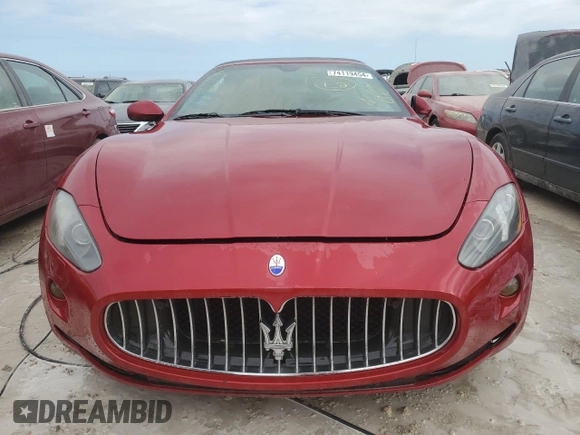 2014 Maserati GranTurismo Sport with VIN ZAM45MMA4E0075607, listed as a Copart auction lot 74119454 with Not provided miles and Non repairable. Bid and sale history available at DreamBid. Image 5.