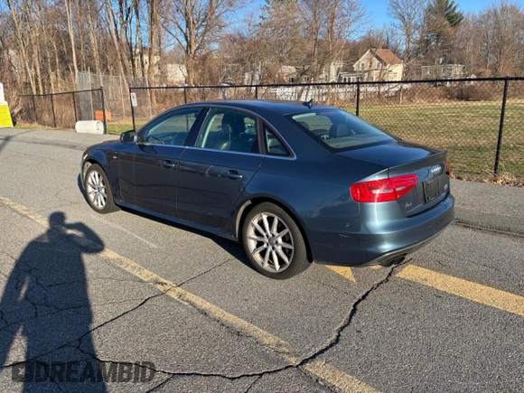 2015 Audi A4 Premium Plus with VIN WAUFFAFL6FN025221, listed as a Copart auction lot 52960335 with 179,078 mi miles and Clean Title. Bid and sale history available at carsss.com. Image 3.