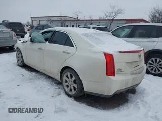 2013 Cadillac ATS Luxury with VIN 1G6AH5RX7D0136886, listed as a IAAI auction lot 41311704 with 107,035 mi miles and . Bid and sale history available at DreamBid. Image 3.