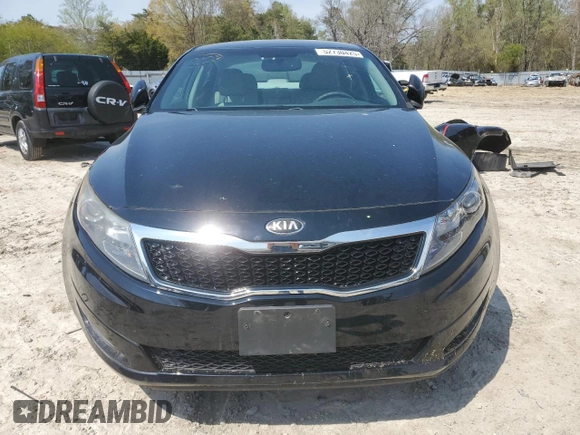 2013 Kia Optima EX with VIN 5XXGN4A70DG161293, listed as a Copart auction lot 52730425 with 0 mi miles and Salvage Title. Bid and sale history available at carsss.com. Image 5.