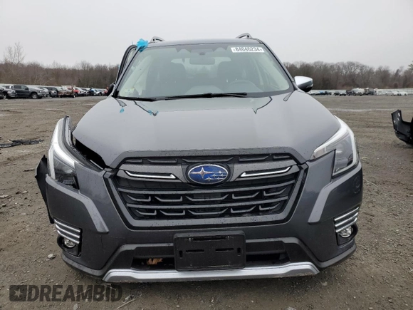 2023 Subaru Forester Touring with VIN JF2SKARC2PH514242, listed as a Copart auction lot 84046234 with 5,779 mi miles and Salvage Title. Bid and sale history available at carsss.com. Image 5.