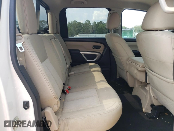 2017 Nissan Titan SV with VIN 1N6AA1EK6HN528431, listed as a Copart auction lot 59237645 with 105,940 mi miles and Salvage title. Bid and sale history available at DreamBid. Image 10.