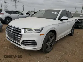 2018 Audi SQ5 Prestige z VIN WA1C4AFY8J2047734, wystawiony jako Copart lot #55312265 z przebiegiem 46 259 mil mil oraz Szkoda całkowita • Salvage title. Historia ofert i sprzedaży dostępna na DreamBid. Obrazek 1.