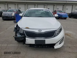 2015 Kia Optima LX with VIN 5XXGM4A70FG488749, listed as a Copart auction lot 57395825 with 176,592 mi miles and Salvage title. Bid and sale history available at DreamBid. Image 5.