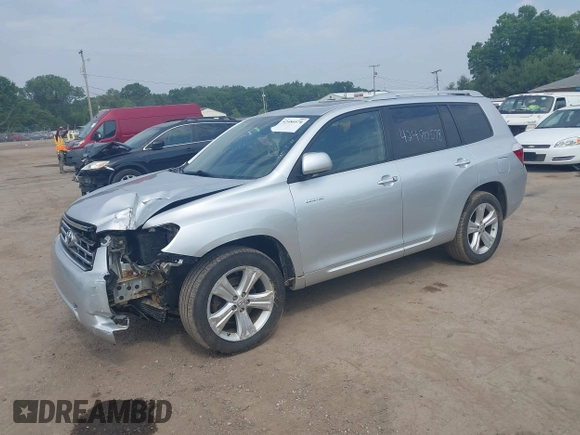 2010 Toyota Highlander Limited with VIN 5TDDK3EH1AS038315, listed as a IAAI auction lot 42480578 with 245,280 mi miles and . Bid and sale history available at DreamBid. Image 2.