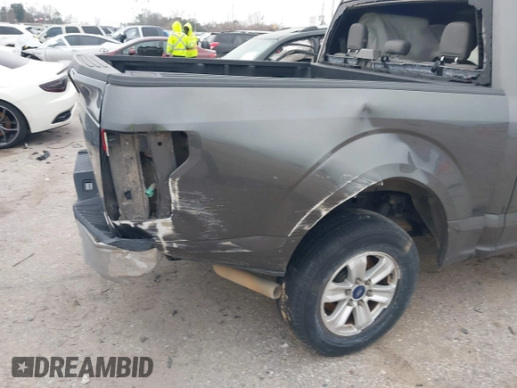 2016 Ford F-150 XL with VIN 1FTEW1CF3GKE97697, listed as a IAAI auction lot 41597967 with 205,425 mi miles and . Bid and sale history available at DreamBid. Image 6.