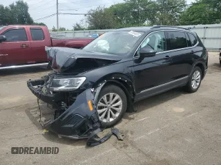2018 Volkswagen Tiguan SEL with VIN 3VV2B7AXXJM134442, listed as a Copart auction lot 63554655 with 83,984 mi miles and Clean title. Bid and sale history available at DreamBid. Image 1.
