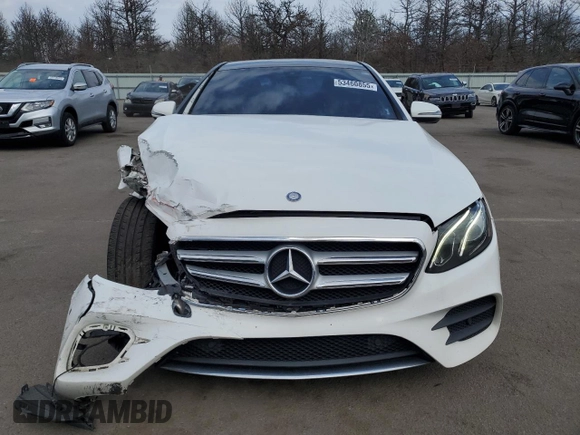 2017 Mercedes-Benz E 300 Luxury with VIN WDDZF4KB5HA113658, listed as a Copart auction lot 53460855 with 93,337 mi miles and Salvage title. Bid and sale history available at DreamBid. Image 5.