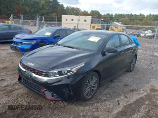 2023 Kia Forte GT-Line with VIN 3KPF54AD7PE653950, listed as a IAAI auction lot 40580412 with 9,962 mi miles. Bid and sale history available at carsss.com. Image 18.