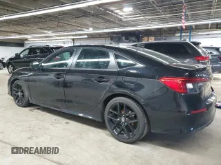 2022 Honda Civic Sedan Sport with VIN 2HGFE2F58NH581651, listed as a Copart auction lot 47487765 with 31,904 mi miles and Salvage Title. Bid and sale history available at carsss.com. Image 2.