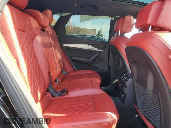 2018 Audi SQ5 Prestige with VIN WA1C4AFY2J2094919, listed as a Copart auction lot 53244495 with Not Provided miles and Salvage Title. Bid and sale history available at DreamBid. Image 11.