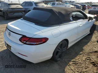 2021 Mercedes-Benz C 300 with VIN W1KWK8DBXMG066654, listed as a Copart auction lot 65975254 with Not Provided miles and Salvage Title. Bid and sale history available at DreamBid. Image 3.