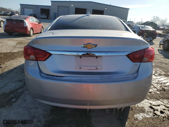 2016 Chevrolet Impala LS with VIN 2G11X5SA3G9185348, listed as a Copart auction lot 45858625 with 138,203 mi miles and Salvage Title. Bid and sale history available at carsss.com. Image 6.