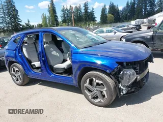 2023 Hyundai Tucson SEL with VIN 5NMJFCAE7PH169246, listed as a IAAI auction lot 42078051 with 18,036 mi miles. Bid and sale history available at carsss.com. Image 14.
