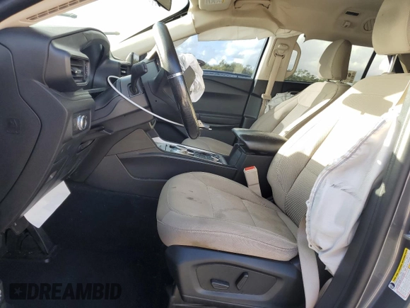 2021 Ford Explorer with VIN 1FMSK8BH8MGB56705, listed as a Copart auction lot 85612594 with 47,794 mi miles and Non Repairable. Bid and sale history available at carsss.com. Image 7.