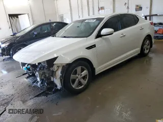 2015 Kia Optima LX with VIN 5XXGM4A79FG374426, listed as a Copart auction lot 49984205 with 167,954 mi miles and Salvage Title. Bid and sale history available at carsss.com. Image 1.