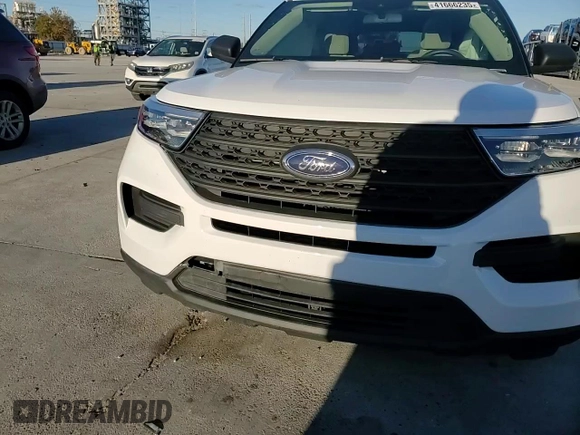 2021 Ford Explorer with VIN 1FMSK7BH9MGA56526, listed as a Copart auction lot 41666235 with 104,873 mi miles and Salvage Title. Bid and sale history available at carsss.com. Image 10.