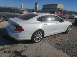 2017 Volvo S90 Momentum with VIN YV1A22MK5H1005636, listed as a Copart auction lot 75541594 with 100,405 mi miles and Salvage Title. Bid and sale history available at DreamBid. Image 3.