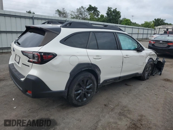 2023 Subaru Outback Onyx with VIN 4S4BTAJC9P3111309, listed as a Copart auction lot 63339405 with Not provided miles and Salvage title. Bid and sale history available at DreamBid. Image 3.