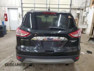 2015 Ford Escape Titanium with VIN 1FMCU9JX9FUA30970, listed as a Copart auction lot 41780275 with 106,114 mi miles and Salvage Title. Bid and sale history available at DreamBid. Image 6.
