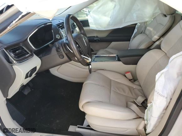 2019 Lincoln Continental Select with VIN 1LN6L9SK8K5601999, listed as a Copart auction lot 84455404 with 54,521 mi miles and Salvage Title. Bid and sale history available at carsss.com. Image 7.