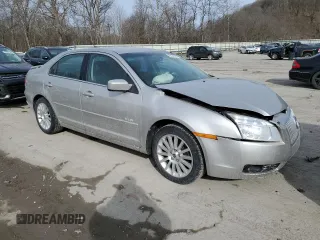 2008 Mercury Milan Premier with VIN 3MEHM02128R618802, listed as a Copart auction lot 46654355 with 72,735 mi miles and Salvage Title. Bid and sale history available at carsss.com. Image 4.