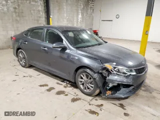2020 Kia Optima SE with VIN 5XXGT4L35LG433187, listed as a Copart auction lot 83305624 with 75,533 mi miles and Salvage Title. Bid and sale history available at carsss.com. Image 4.