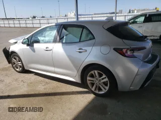 2019 Toyota Corolla Hatchback SE with VIN JTNK4RBE4K3054151, listed as a Copart auction lot 48751845 with 86,293 mi miles and Salvage Title. Bid and sale history available at carsss.com. Image 2.