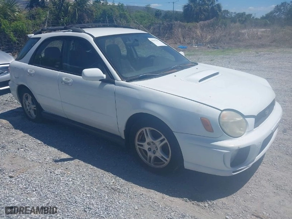 2003 Subaru Impreza Wagon WRX with VIN JF1GG29623H803854, listed as a IAAI auction lot 42035621 with 147,344 mi miles. Bid and sale history available at carsss.com. Image 1.