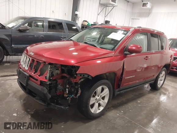 2016 Jeep Compass Latitude with VIN 1C4NJDEB4GD706945, listed as a IAAI auction lot 42010529 with 74,742 mi miles and . Bid and sale history available at DreamBid. Image 6.