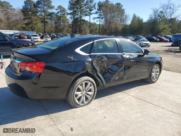 2018 Chevrolet Impala LT with VIN 2G1105S34J9118576, listed as a Copart auction lot 41823595 with 120,393 mi miles and Salvage Title. Bid and sale history available at carsss.com. Image 3.