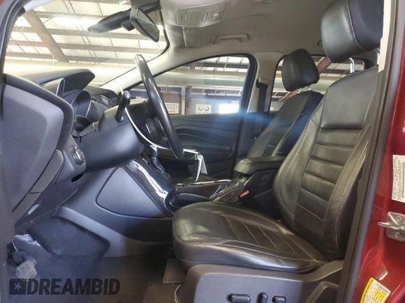 2014 Ford Escape Titanium with VIN 1FMCU9J97EUD52829, listed as a Copart auction lot 55025015 with 180,442 mi miles and Clean Title. Bid and sale history available at carsss.com. Image 7.