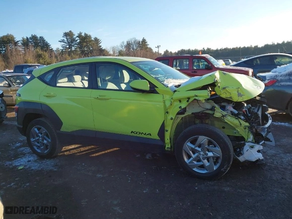2024 Hyundai Kona SE with VIN KM8HACAB9RU075346, listed as a IAAI auction lot 41411235 with NaN miles. Bid and sale history available at carsss.com. Image 13.