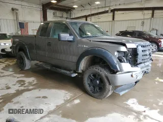 2014 Ford F-150 XL with VIN 1FTFX1EF8EFD05579, listed as a Copart auction lot 60051735 with 175,914 mi miles and Clean title. Bid and sale history available at DreamBid. Image 4.