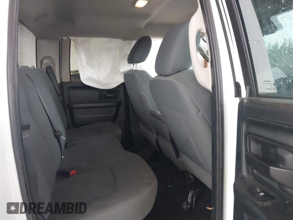 2014 Ram 1500 Tradesman z VIN 1C6RR7FGXES305972, wystawiony jako IAAI lot #42149659 z przebiegiem 163 374 mil mil oraz . Historia ofert i sprzedaży dostępna na DreamBid. Obrazek 8.