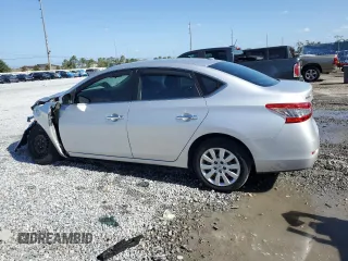 2015 Nissan Sentra SV with VIN 3N1AB7AP8FL679775, listed as a Copart auction lot 54896885 with 93,626 mi miles and Salvage Title. Bid and sale history available at DreamBid. Image 2.