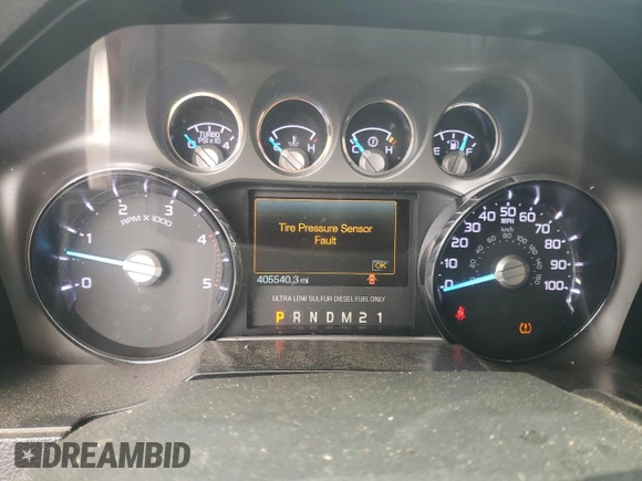 2013 Ford F-350 Platinum z VIN 1FT7W3BTXDEB39583, wystawiony jako Copart lot #55313275 z przebiegiem 405 540 mil mil oraz Szkody całkowita. Historia ofert i sprzedaży dostępna na DreamBid. Obrazek 9.