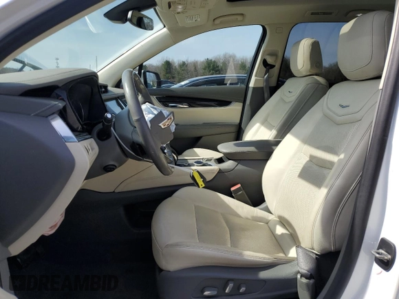 2021 Cadillac XT6 Premium Luxury with VIN 1GYKPDRS8MZ119510, listed as a Copart auction lot 51003695 with 38,157 mi miles and Salvage title. Bid and sale history available at DreamBid. Image 7.