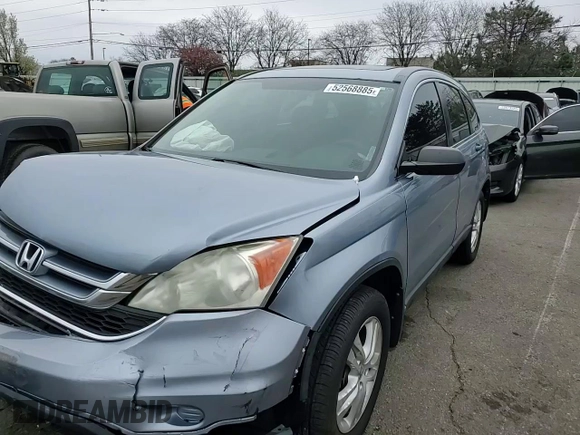 2011 Honda CR-V EX with VIN 3CZRE4H56BG702803, listed as a Copart auction lot 52568885 with 202,756 mi miles and Salvage Title. Bid and sale history available at carsss.com. Image 12.