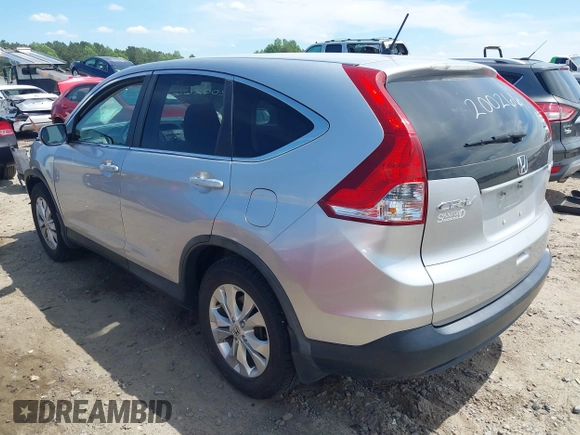 2014 Honda CR-V EX with VIN 5J6RM4H57EL109512, listed as a IAAI auction lot 42215113 with 109,545 mi miles and . Bid and sale history available at DreamBid. Image 3.