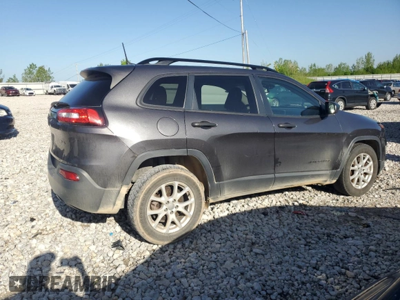 2017 Jeep Cherokee Sport z VIN 1C4PJLAB6HW566167, wystawiony jako Copart lot #57204445 z przebiegiem 187 681 mil mil oraz Czysty tytuł • Clean title. Historia ofert i sprzedaży dostępna na DreamBid. Obrazek 3.