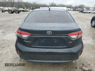 2021 Toyota Corolla LE with VIN JTDEPMAE0MJ151407, listed as a Copart auction lot 51903845 with 28,352 mi miles and Salvage Title. Bid and sale history available at carsss.com. Image 6.