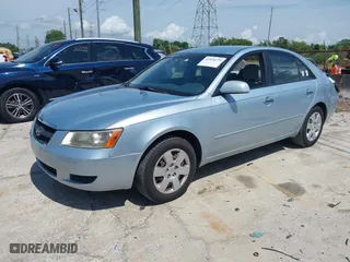 2007 Hyundai Sonata GLS with VIN 5NPET46C97H246516, listed as a IAAI auction lot 41934279 with 123,896 mi miles. Bid and sale history available at carsss.com. Image 17.